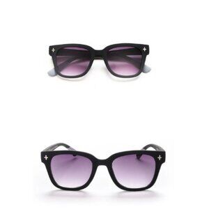NIB OKKIA SUNGLASSES Giovanni Black and grey OK012-BK